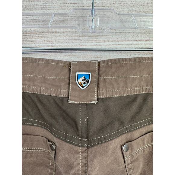 Kuhl Radikl Hybrid Hiking Pants Mens 34x30 Brown Gray Stretch 5 Pocket - Picture 7 of 13